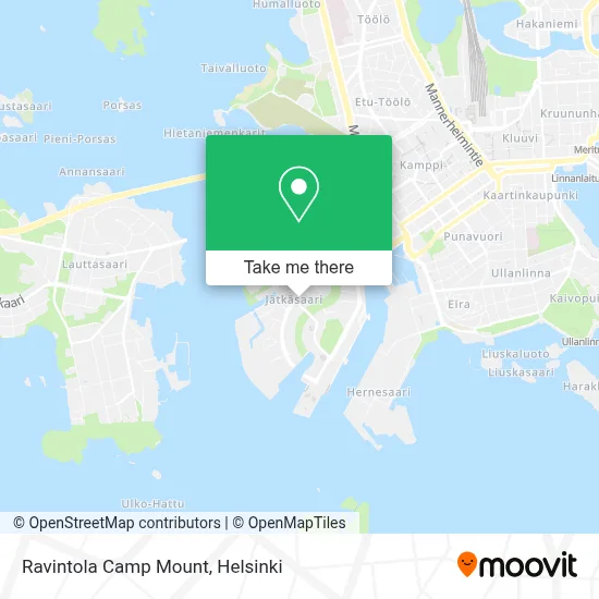 Ravintola Camp Mount map