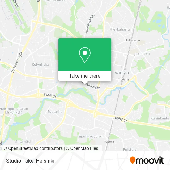Studio Fake map