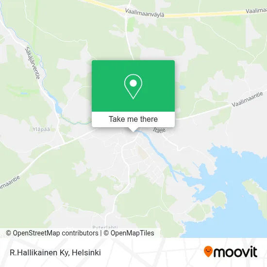 R.Hallikainen Ky map