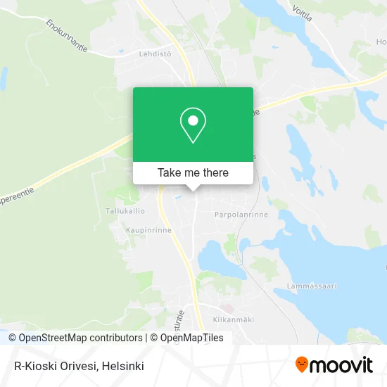 R-Kioski Orivesi map