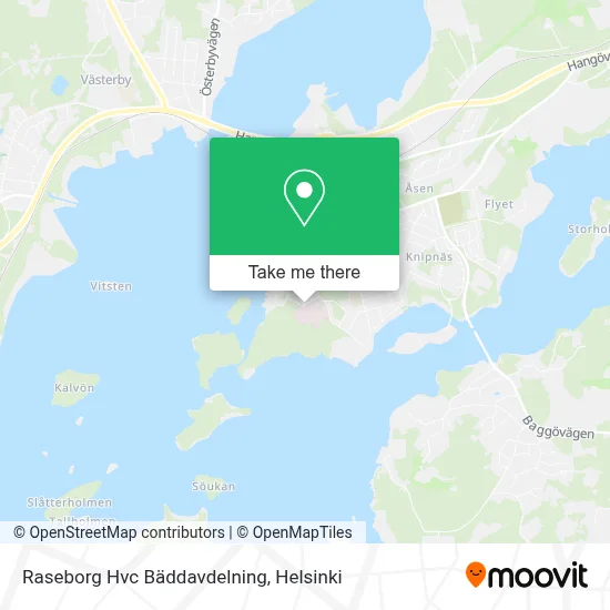 Raseborg Hvc Bäddavdelning map