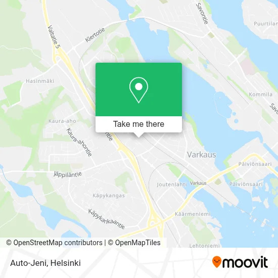 Auto-Jeni map