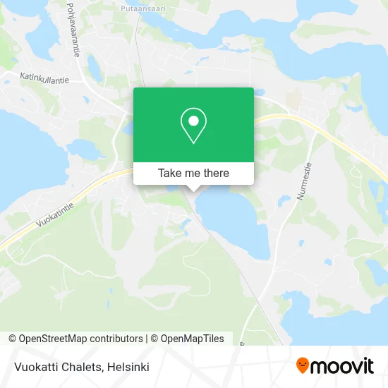 Vuokatti Chalets map