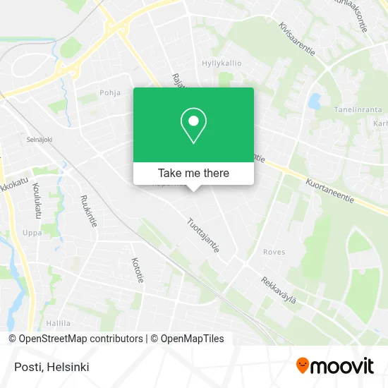Posti map