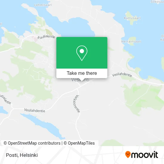 Posti map