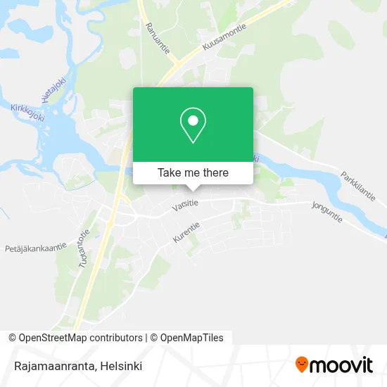 Rajamaanranta map