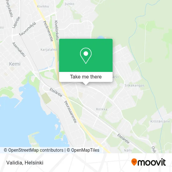 Validia map
