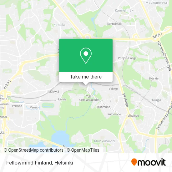 Fellowmind Finland map