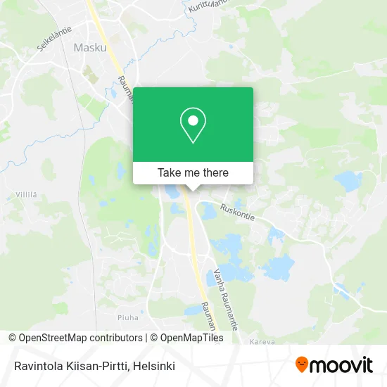Ravintola Kiisan-Pirtti map