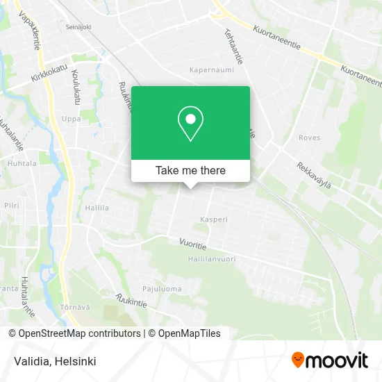 Validia map