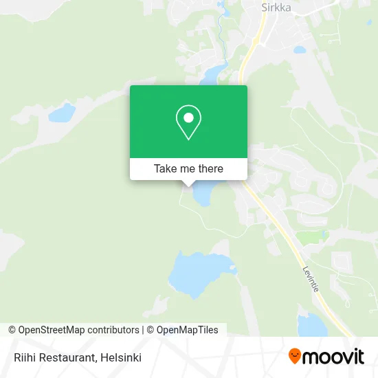 Riihi Restaurant map