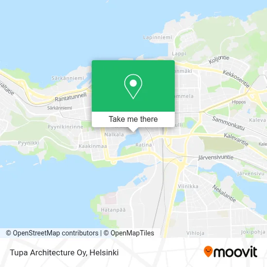 Tupa Architecture Oy map
