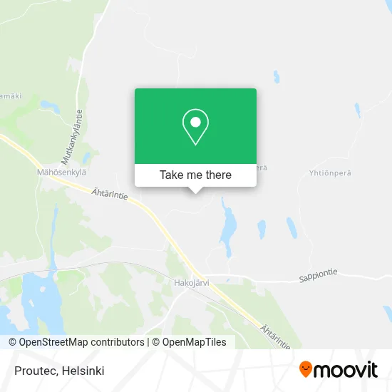 Proutec map