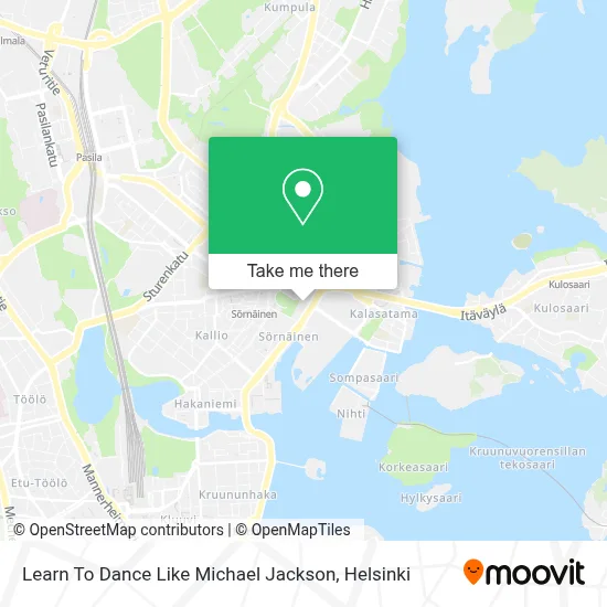 Learn To Dance Like Michael Jackson map