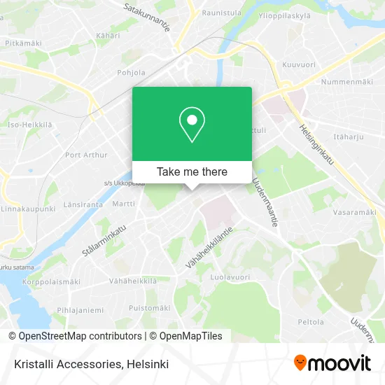 Kristalli Accessories map