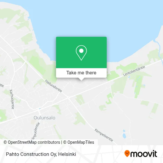 Pahto Construction Oy map