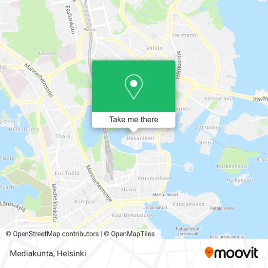 Mediakunta map