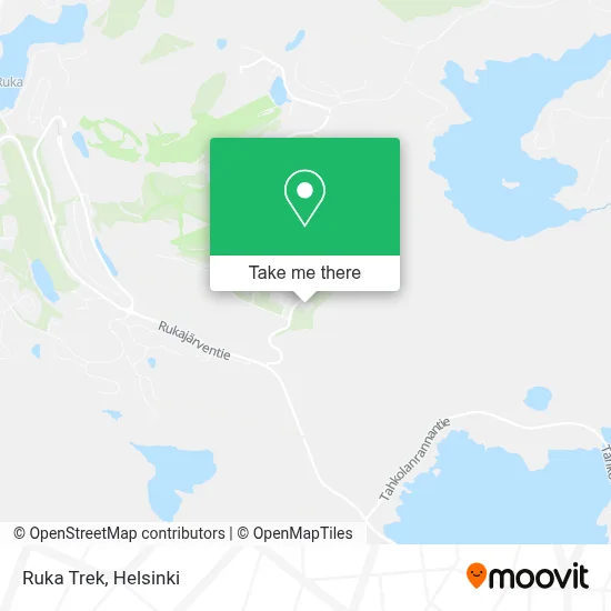Ruka Trek map