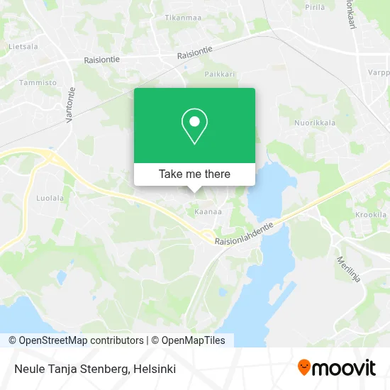 Neule Tanja Stenberg map