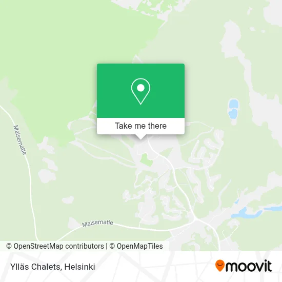 Ylläs Chalets map