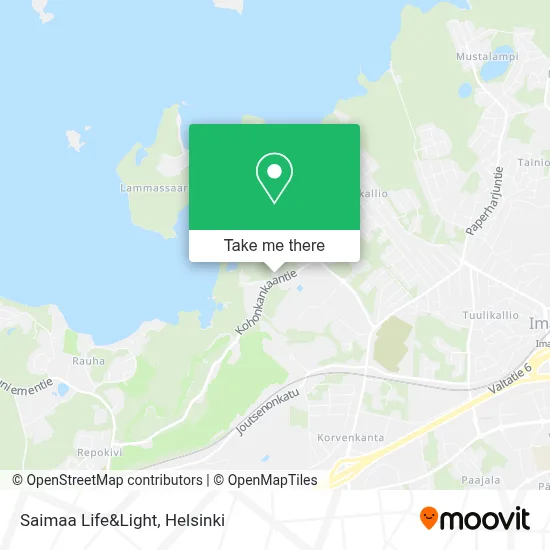 Saimaa Life&Light map