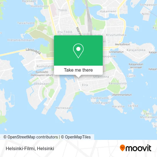 Helsinki-Filmi map