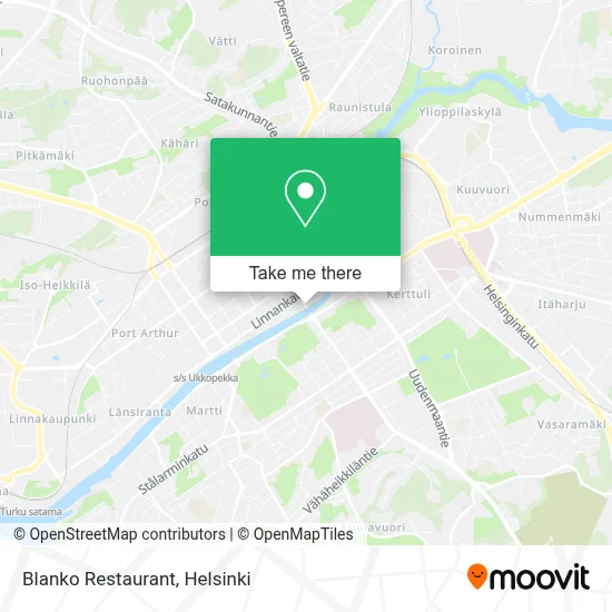 Blanko Restaurant map