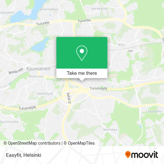Easyfit map