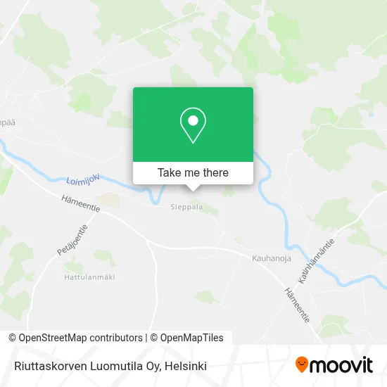 Riuttaskorven Luomutila Oy map