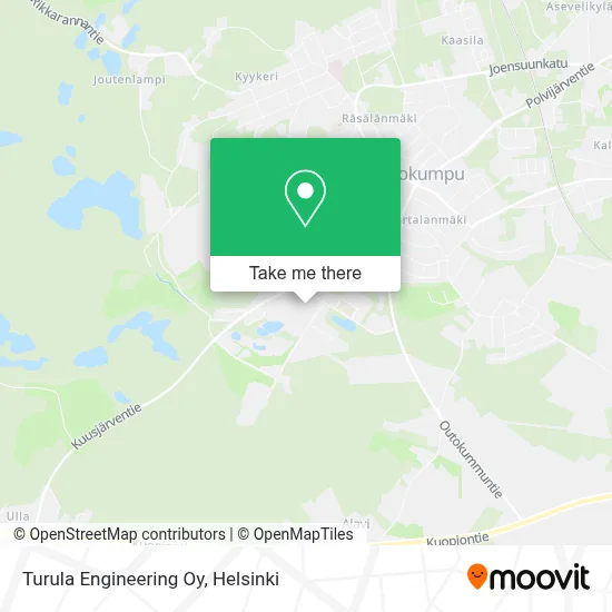 Turula Engineering Oy map