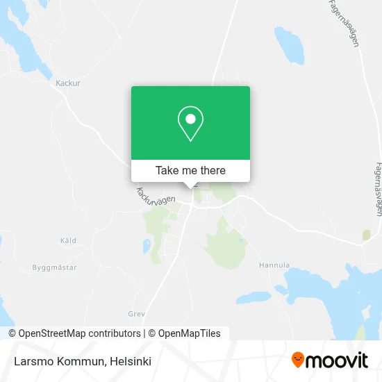 Larsmo Kommun map
