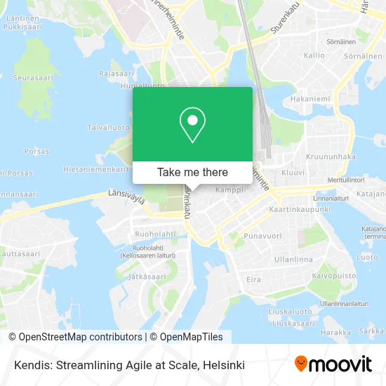 Kendis: Streamlining Agile at Scale map