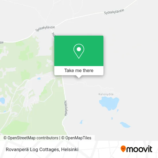 Rovanperä Log Cottages map