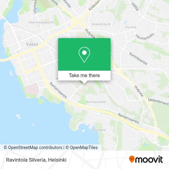 Ravintola Silveria map