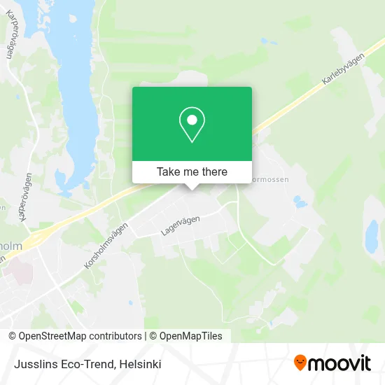 Jusslins Eco-Trend map