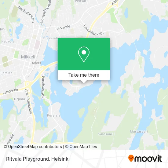 Ritvala Playground map