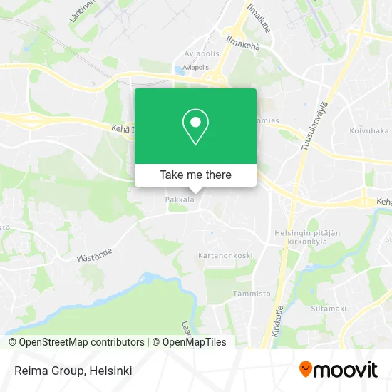 Reima Group map