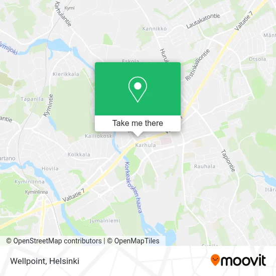 Wellpoint map