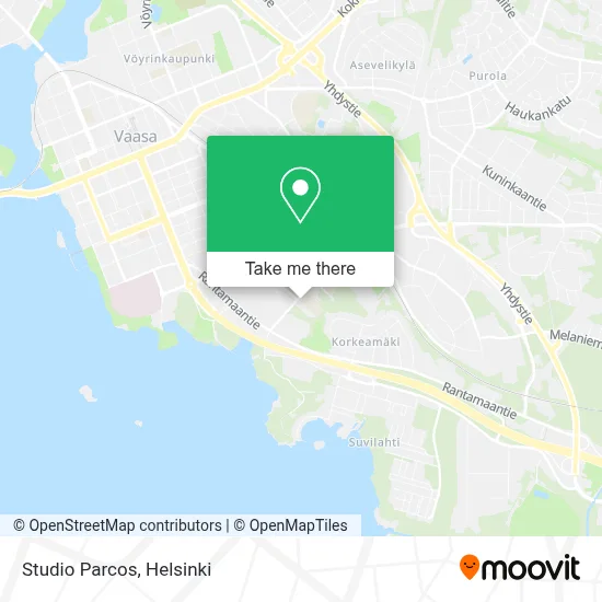 Studio Parcos map