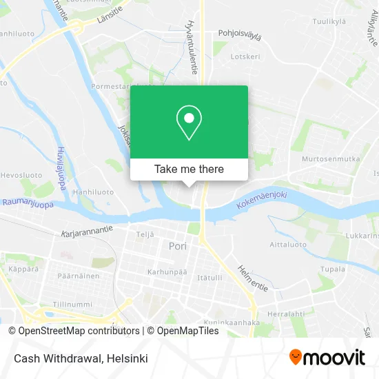 Cash Withdrawal map