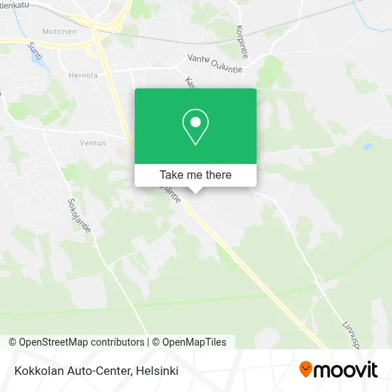Kokkolan Auto-Center map
