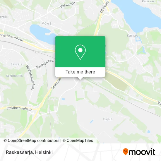 Raskassarja map