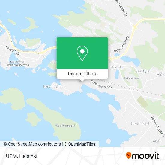 UPM map