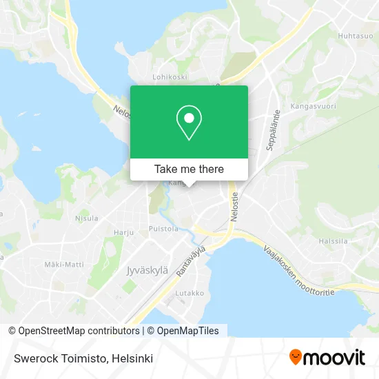 Swerock Toimisto map