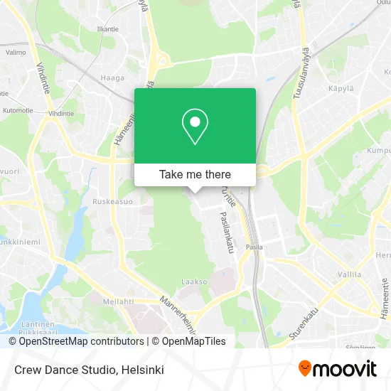 Crew Dance Studio map
