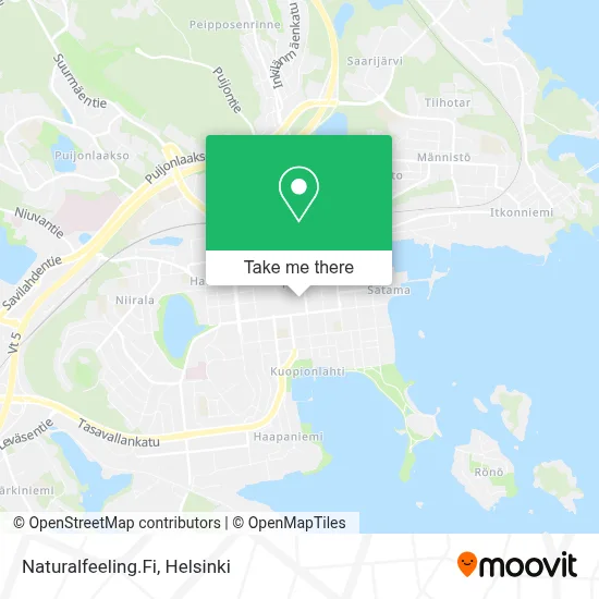 Naturalfeeling.Fi map