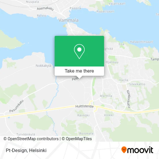 Pt-Design map