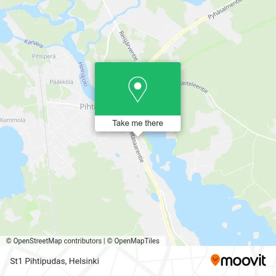 St1 Pihtipudas map