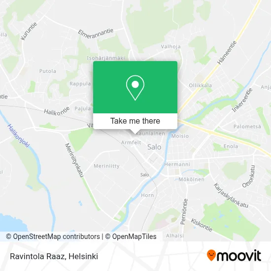 Ravintola Raaz map