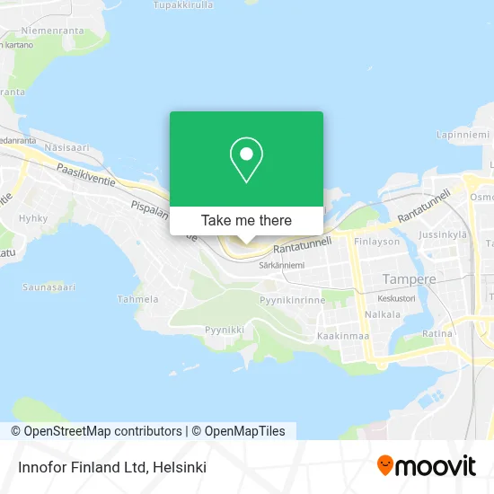 Innofor Finland Ltd map